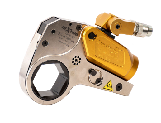 Torsion wrench device in yellow color