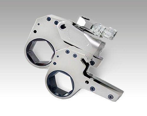 low profile hexagon hydraulic torque wrench
